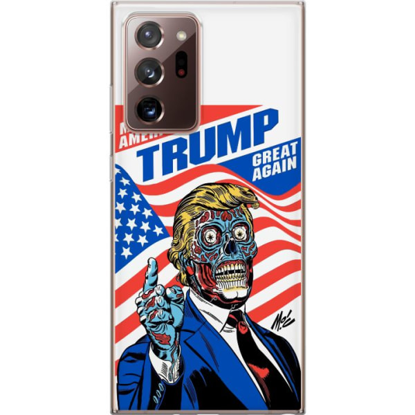 Samsung Galaxy Note20 Ultra Genomskinligt Skal Trump