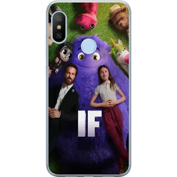 Xiaomi Mi A2 Lite Läpinäkyvä kuori IF: Låtsaskompisar