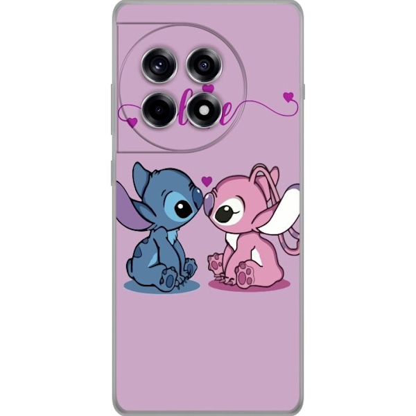 OnePlus 12R Gennemsigtig cover Lilo & Stitch – Angel Edition