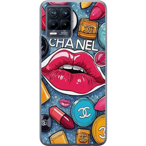 Realme 8 Gennemsigtig cover Chanel Lips