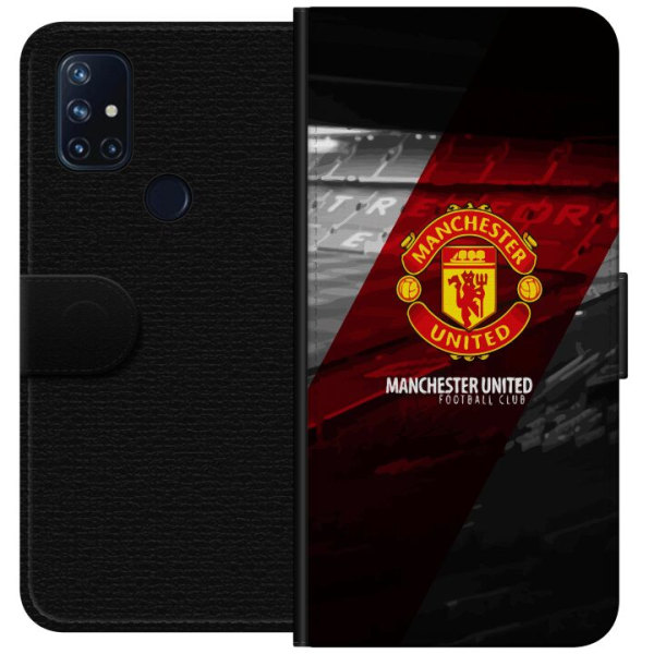 OnePlus Nord N10 5G Plånboksfodral Manchester United