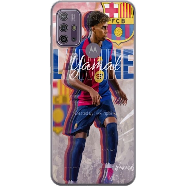 Motorola Moto G10 Läpinäkyvä kuori Lamine Yamal FCB