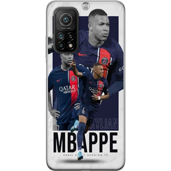 Xiaomi Mi 10T Pro 5G Läpinäkyvä kuori Kylian Mbappé