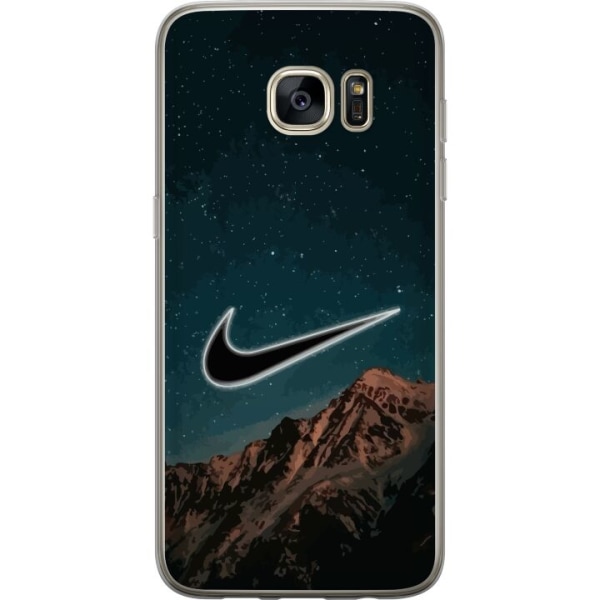 Samsung Galaxy S7 edge Läpinäkyvä kuori Nike