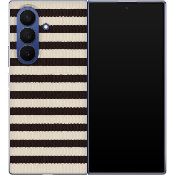 Kompatibelt Mobildeksel til Samsung Galaxy Z Fold7 Brune sjokoladestriper brun