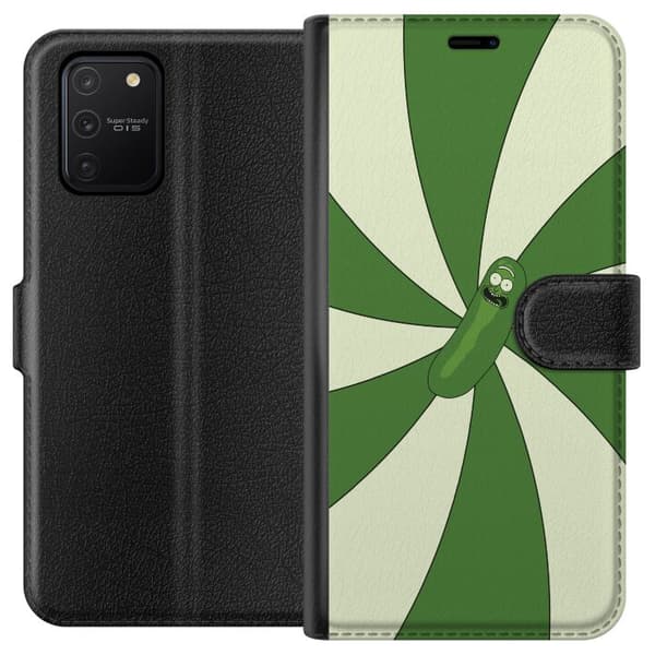 Kompatibel Tegnebogsetui til Samsung Galaxy S10 Lite Pickle Rick