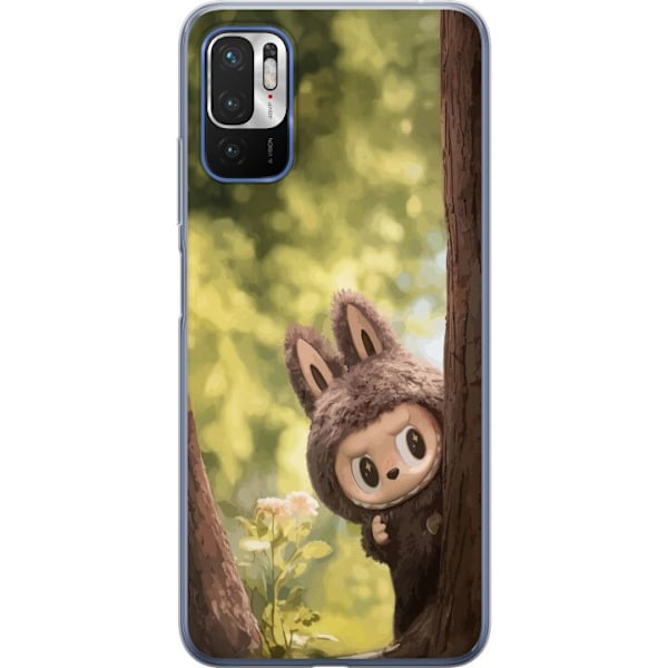 Xiaomi Redmi Note 10 5G Genomskinligt Skal Labubu Graffiti Vibes – Gatukonst i monsterform