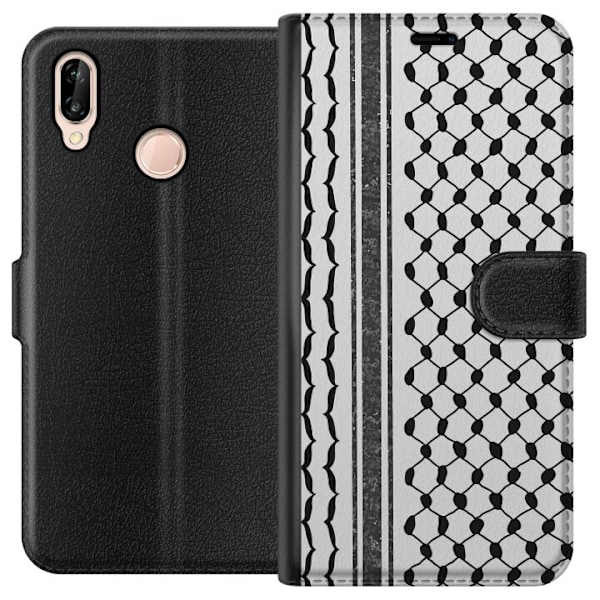 Huawei P20 lite Lompakkokotelo Palestiinalainen kuvio - perint