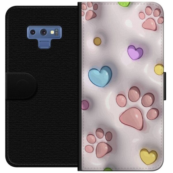 Samsung Galaxy Note9 Lommeboketui Fluffy Pfoten