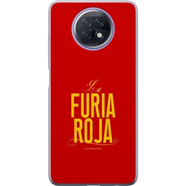 Kompatibelt Mobildeksel til Xiaomi Redmi Note 9T La Furia Roja rød
