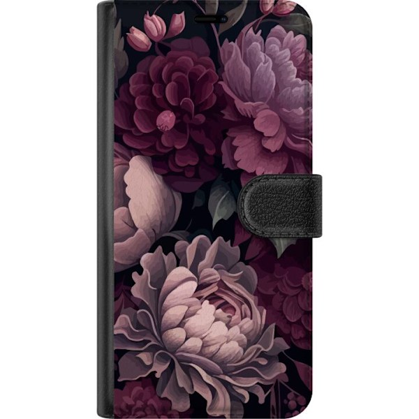 Apple iPhone 15 Pro Max Plånboksfodral Blommor