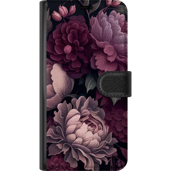 Yhteensopiva Lompakkokotelo Apple iPhone 15 Pro Max Blommor