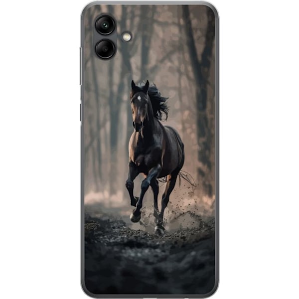 Samsung Galaxy A05 Genomskinligt Skal Running horse