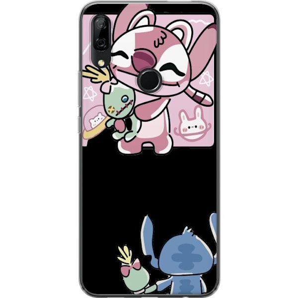 Huawei P Smart Z Läpinäkyvä kuori Stitch ystävät