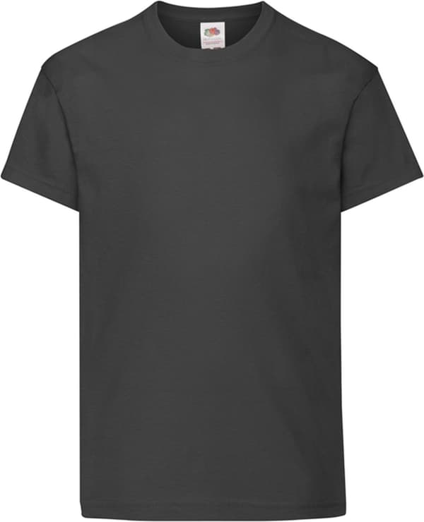Børne T-shirt Sort 9-11 År Sød sort-hvid figur med lyserød is og bløde hjerter sort 9-11 År