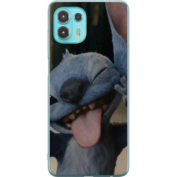 Motorola Edge 20 Lite Gennemsigtig cover Stitch Sød Alien - B