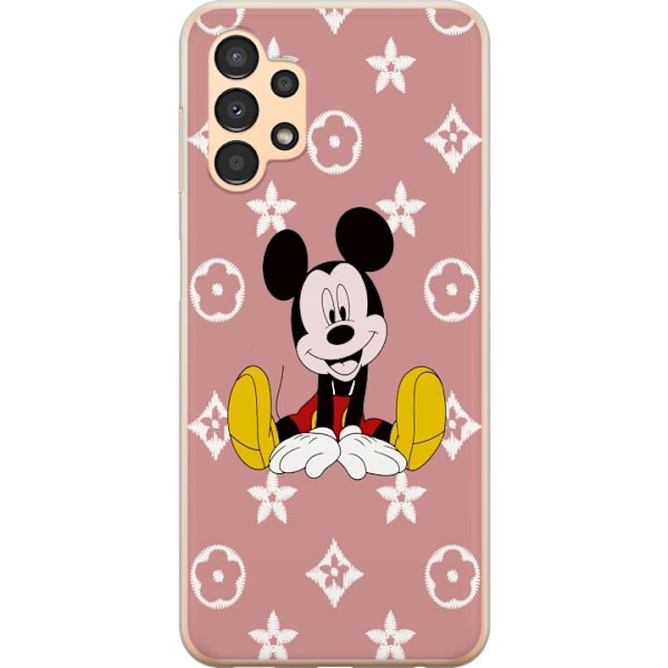 Samsung Galaxy A13 Läpinäkyvä kuori Mickey Mouse