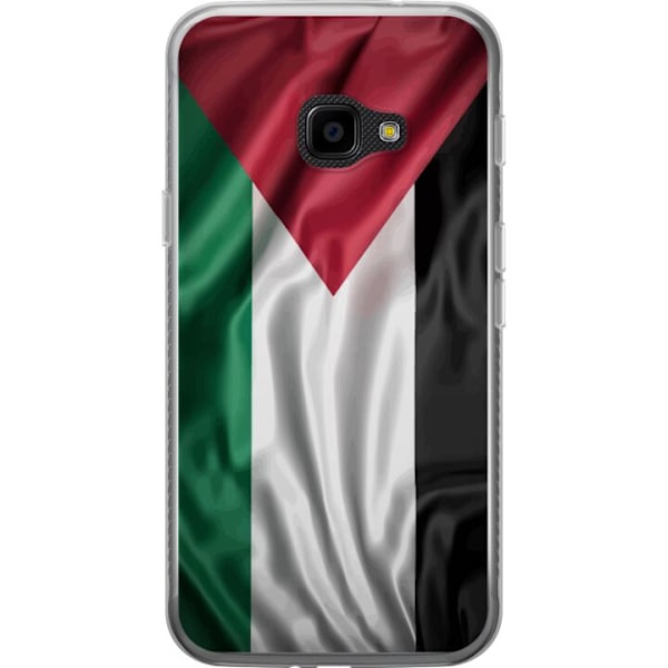 Samsung Galaxy Xcover 4 Gennemsigtig cover Palestinaflaget –