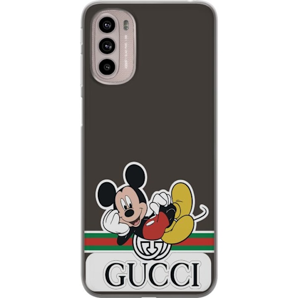 Motorola Moto G41 Gjennomsiktig deksel Gucci Musse Pig