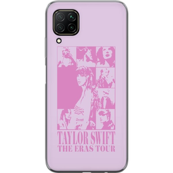Huawei P40 lite Genomskinligt Skal Taylor Swift - Pink