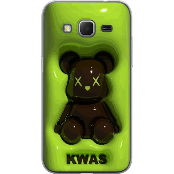 Samsung Galaxy Core Prime Gennemsigtig cover KAWS Grøn