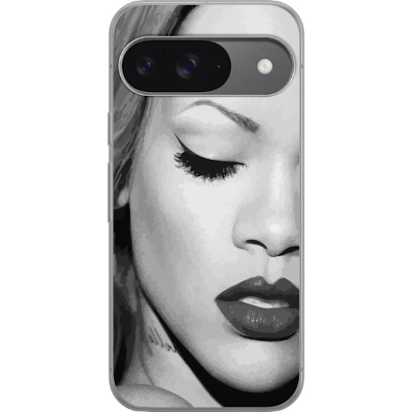 Google Pixel 9 Läpinäkyvä kuori Rihanna – Aesthetic Edit 2025