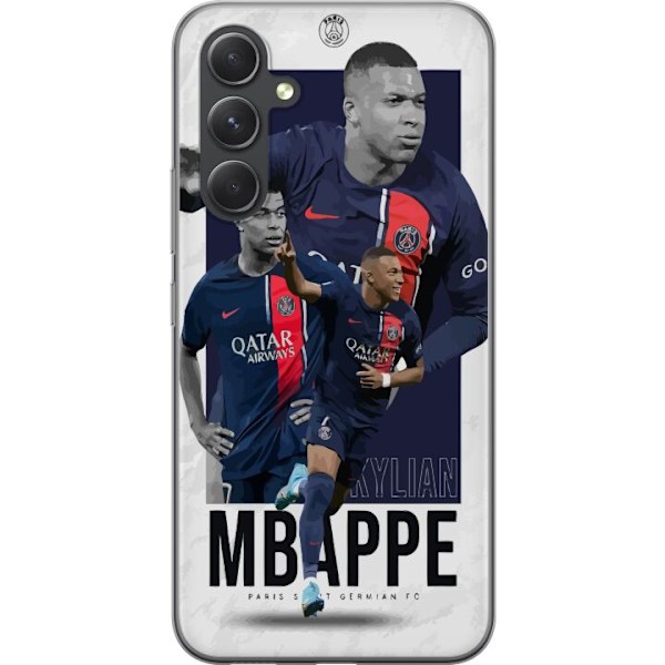 Samsung Galaxy S24 Läpinäkyvä kuori Kylian Mbappé