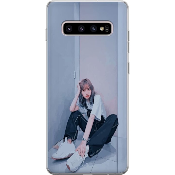 Samsung Galaxy S10+ Genomskinligt Skal Lisa from Blackpink –