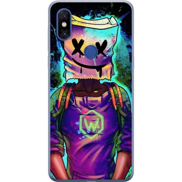 Xiaomi Mi Mix 3 Gennemsigtig cover Fortnite