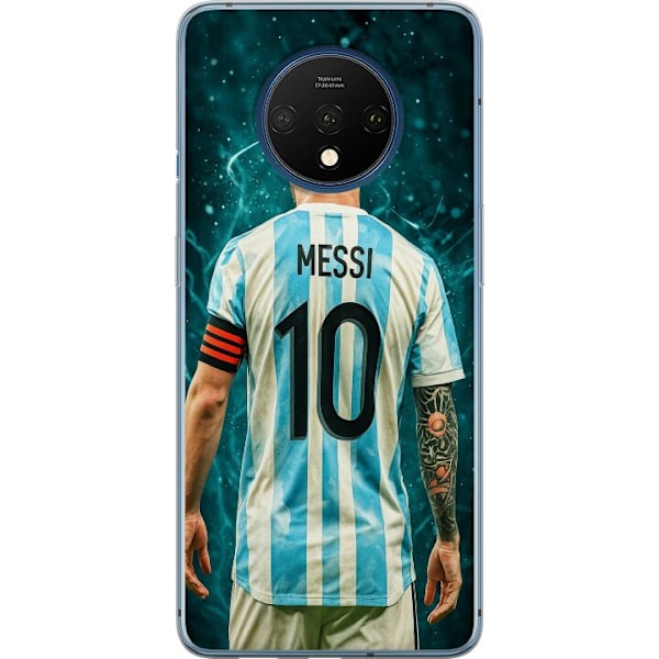 OnePlus 7T Läpinäkyvä kuori Messi