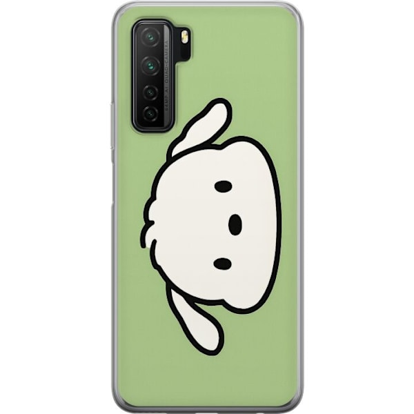 Huawei P40 lite 5G Gjennomsiktig deksel Snoopy Flip
