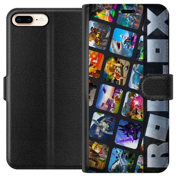 Kompatibelt Plånboksfodral till Apple iPhone 7 Plus Roblox