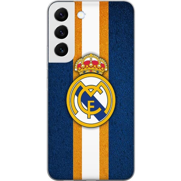 Kompatibelt Mobildeksel til Samsung Galaxy S22 5G Real Madrid CF
