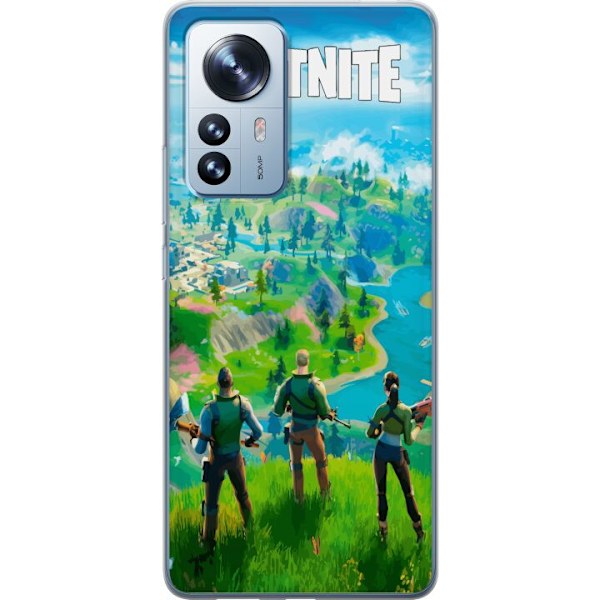 Xiaomi 12 Pro Gennemsigtig cover Fortnite