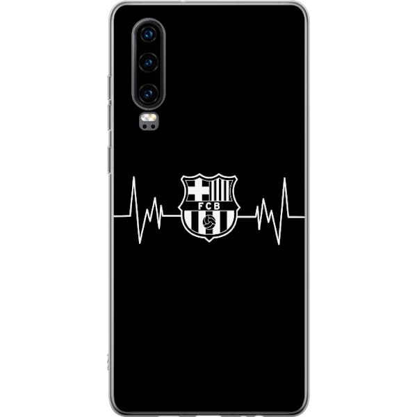 Huawei P30 Genomskinligt Skal FCB BARCA