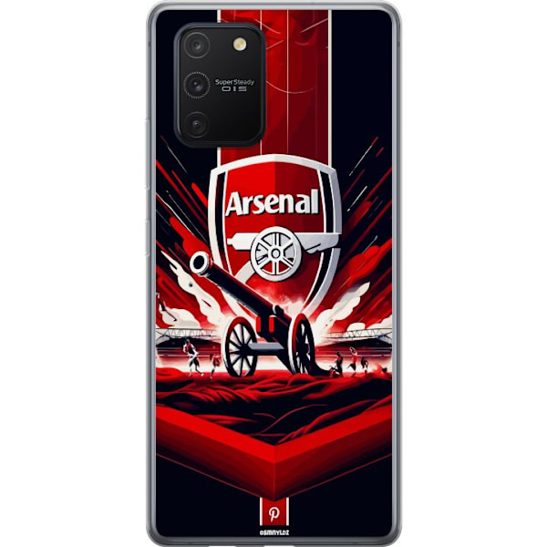 Samsung Galaxy S10 Lite Gennemsigtig cover Arsenal