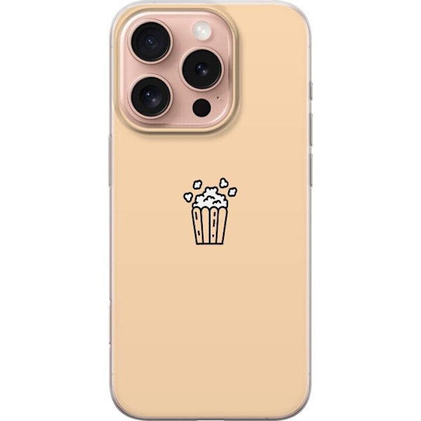 Apple iPhone 16 Pro Läpinäkyvä kuori Popcorn