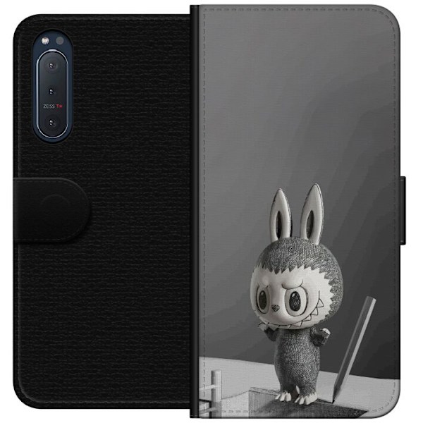 Sony Xperia 5 II Tegnebogsetui Pop Mart MEGA LABUBU LABUBU Ske