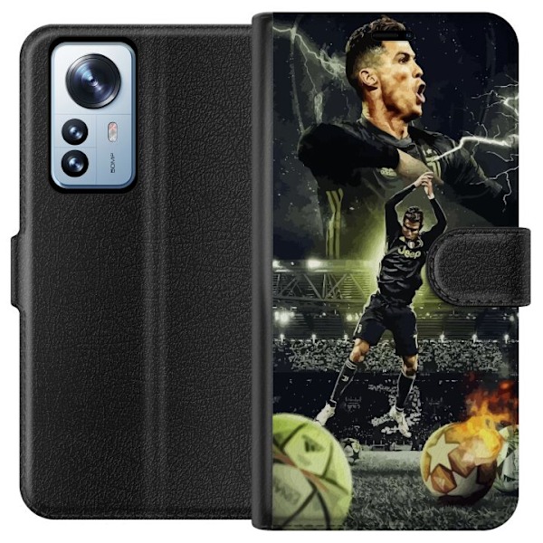 Xiaomi 12 Pro Tegnebogsetui Ronaldo