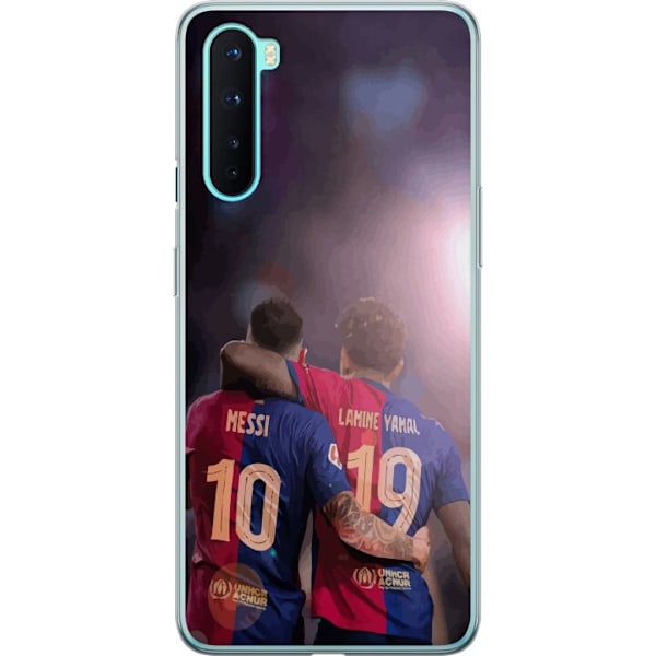 OnePlus Nord Läpinäkyvä kuori Lamine Yamal VS Messi