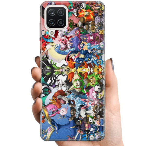 Samsung Galaxy A12 TPU Matkapuhelimen kuori Pokemon