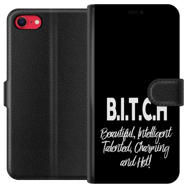 Apple iPhone 8 Plånboksfodral Text