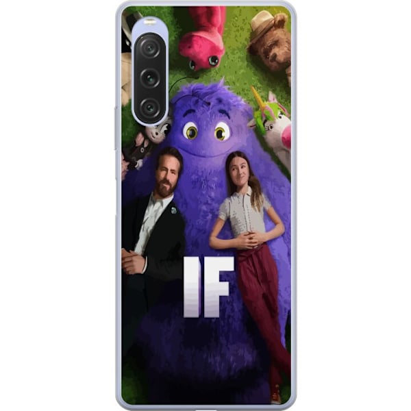 Sony Xperia 10 V Genomskinligt Skal IF: Låtsaskompisar