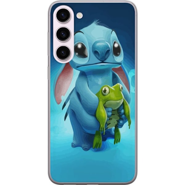 Samsung Galaxy S23+ Läpinäkyvä kuori Stitch ja sammakko