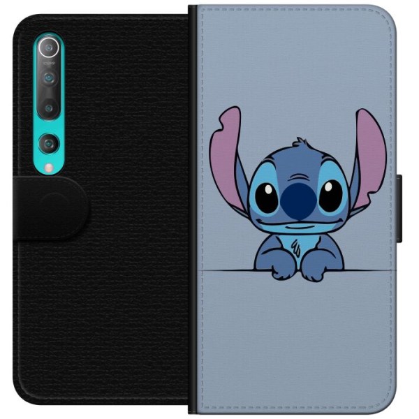 Xiaomi Mi 10 5G Lompakkokotelo Lilo & Stitch