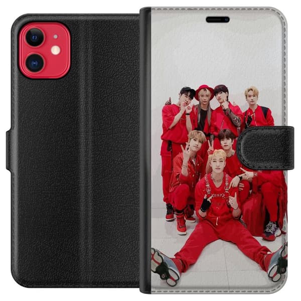 Kompatibel Tegnebogsetui til Apple iPhone 11 Stray Kids