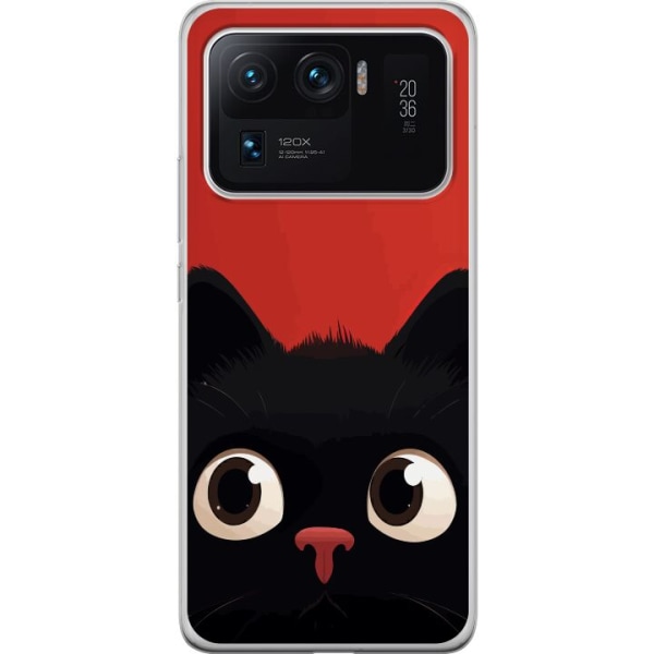 Xiaomi Mi 11 Ultra Gjennomsiktig deksel Leken Katt