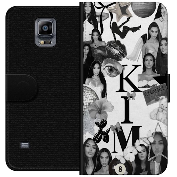 Samsung Galaxy Note 4 Plånboksfodral Kim Kardashian – Aesth