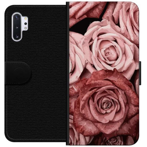 Samsung Galaxy Note10+ Lompakkokotelo Ruusut