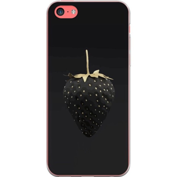 Apple iPhone 5c Gennemsigtig cover Luksus Jordbær